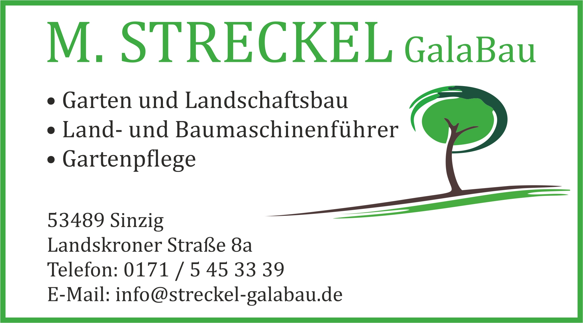 M. Streckel GalaBau Sinzig